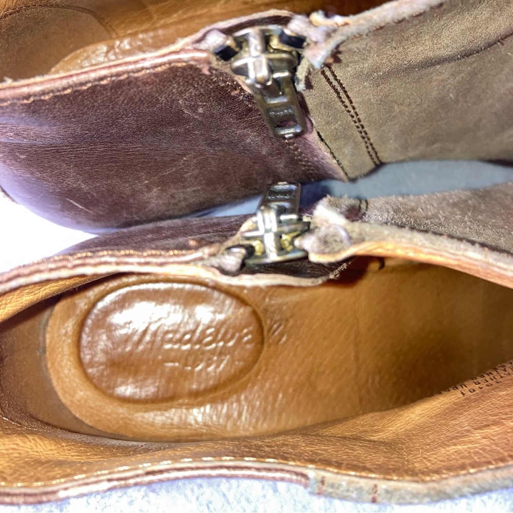 Madewell Charley Ankle Boots Cigar Size 8 - Picture 7 of 11